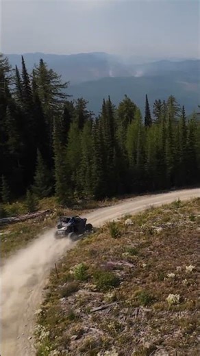 When the trail opens up, the Honda Talon 1000R shows the sportier side of Montana trail riding.