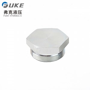 [Hot Item] Stainless Steel Pipe Fittings 304 and 316 with 1" Male Threaded Hexagonal Plug