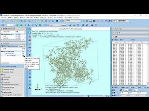 Winmostar V11 LAMMPS　ガラス転移温度算出（ポリマー、スキャン計算）（音声なし）