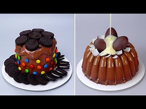 Making the Most Satisfying Chocolate Cake on YouTube 🍰✨ Satisfying Decorating Tutorial