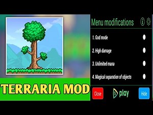 Terraria MOD MENU v2025 🔥 | God Mode, Unlimited Items, One Hit Kill!