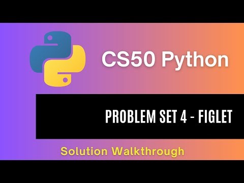 CS50 Python 2025 – Problem Set 4: Frank, Ian and Glen’s Letters (Figlet) | Full Solution