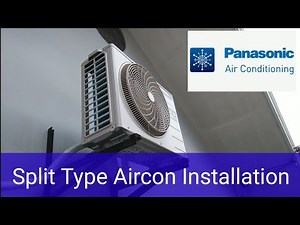 Split Type Aircon Installation - PANASONIC R32 INVERTER 2021