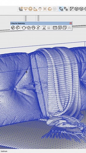 Chahoud | 3D, Render e IA pra Arquitetura | 🔴 TECIDO REALISTA | V-Ray 5.2 para SketchUp 😍 O tutorial completo faz parte da série "V-Ray Domínio Total", uma série exclusiva do Plano... | Instagram