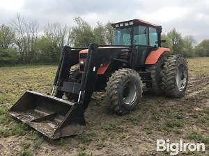 1997 AGCO Allis 9695 MFWD Tractor W/Loader | Agriculture