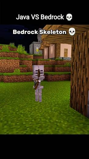 Minecraft: Bedrock vs Java - The TRUTH 💀 #minecraft #meme