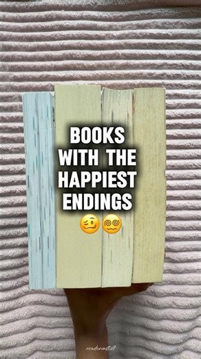 Books with the Happiest Endings 😊😭 (totally fine, totally okay, nothing to cry about)