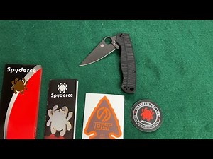 Spyderco Paramilitary 2 “Salt”