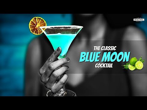 Blue Moon Cocktail | How to make?