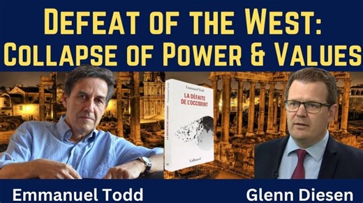 Emmanuel Todd: Defeat of the West - Collapse of Power & Values | Eric Grimaldi