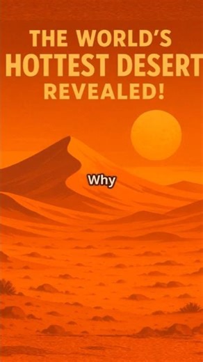 The World's Hottest Desert Revealed!