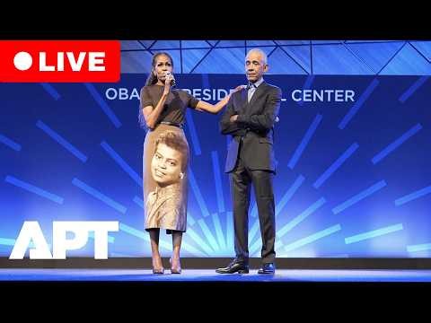 LIVE | Obama Presidential Center Dedication Brings Together Barack Obama, Clinton and Bush | APT
