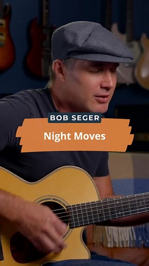 Night (and chord!) Moves. Cool song to learn. :) @bobsegerofficial #bobseger #acousticguitar #guitarcover