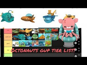 octonauts gup tier list!