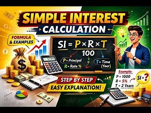 How to calculate simple interest in a very easy and simple way