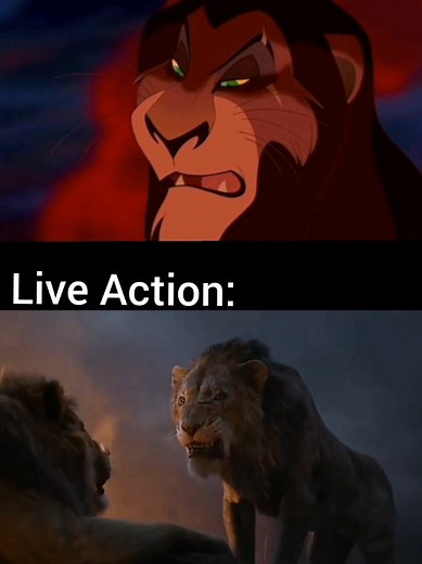 The Lion King Final Battle: Animated vs Live Action
