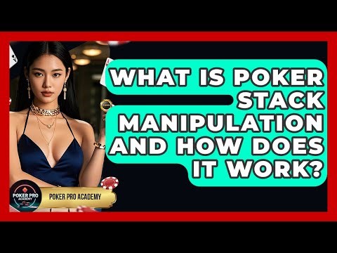 What Is Poker Stack Manipulation And How Does It Work? - Poker Pro Academy