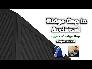 Ridge Cap in Archicad