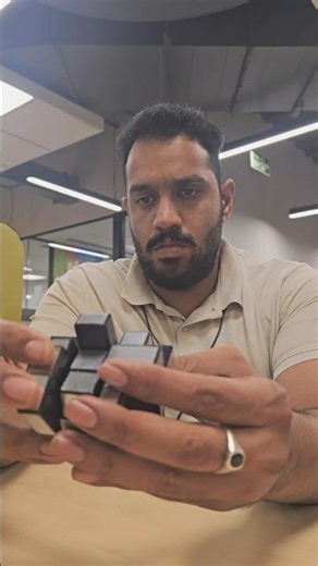 Trying to solve the mirror Rubik’s cube… still clueless 😅Looks simple, but is a trap! #MirrorCube