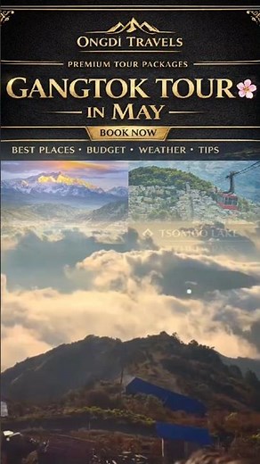 GANGTOK IN MAY 😍 FULL TOUR GUIDE BEST TIME TO VISIT #sikkim #gangtok