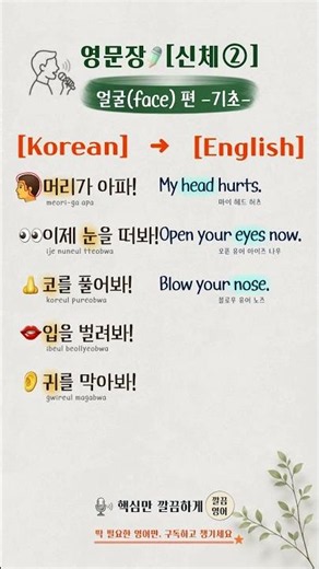 Everyday English Expressions | 👀👃👄 Body Part: Face Edition