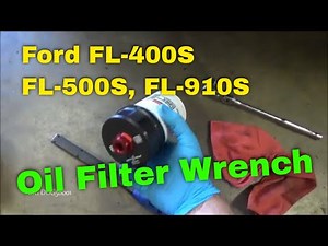 Ford Motorcraft FL-400S, FL-500S, FL-910S Oil Filter Wrench