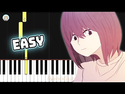 [full] YOASOBI - "Encore (アンコール)" - EASY Piano Tutorial & Sheet Music