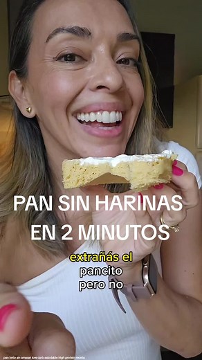Pancito Keto en 2 Minutos en Microondas