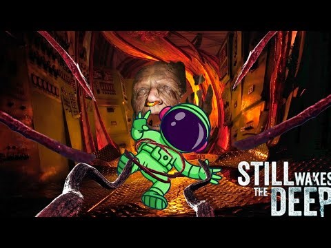 I SURVIVED AN ALIEN ATTACK ON A OIL RIG⁉️ (Still Wakes the deep)