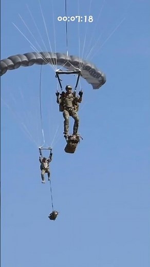 How Paratroopers Reduce Landing Impact