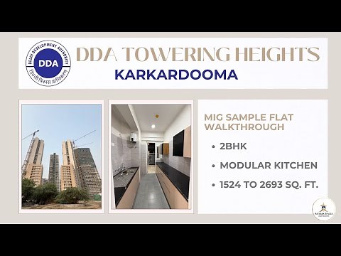 Inside DDA 2BHK Flats, Karkardooma | Full Sample Flat Tour | Type - 1 RH 02 | 2026 DDA Housing Delhi