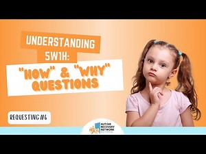 Understanding 5W1H : Using How & Why - #6 Requesting
