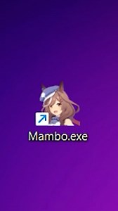 Mambo.exe 💀 #umamusume #meme #viral #desktop #mambo #matikanetannhauser #minecraft #anime #pcgaming | Wardo 々