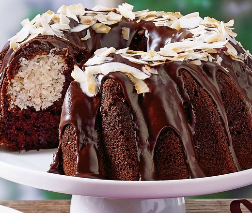 Chocolate-Coconut Bundt Cake Recipe | Woman's World
