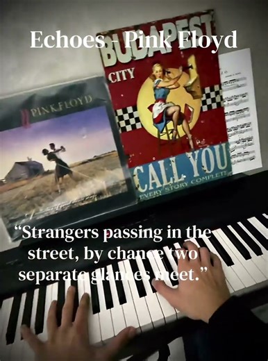 The best song ever #piano #echoes #pinkfloyd