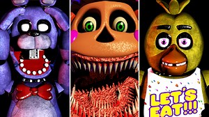 Phantom Chica: Origins - All Jumpscares & Animatronics 0:00 - All Animatronics 2:11 - All Jumpscares Game link https://gamejolt.com/games/howchicabecameintoawatermelon/461179 | DarkTaurus