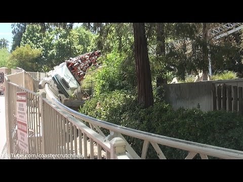 Revolution (Off-ride HD) Six Flags Magic Mountain