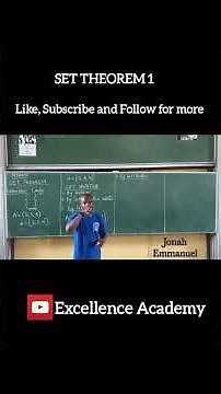 SET THEOREM 1: Definition, Set Notation, Types of Sets, Subset, Superset, Power Set, Cardinality.