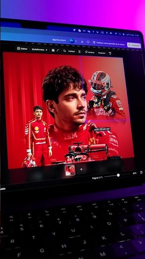 Idea de diseño fácil en Canva 😎 #canva