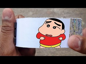 ShinChan Cartoon Flipbook #1 | Shinchan Irritates his Father Flip Book | Flip Book Artist 2022