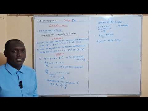 Normals and Tangents Example 2b
