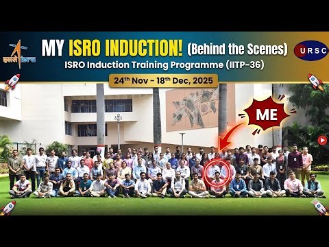 What ISRO Induction Training is Really Like 🚀 | Jolly Scientist