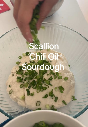 Scallion Chili Oil Sourdough Recipe - Part 1