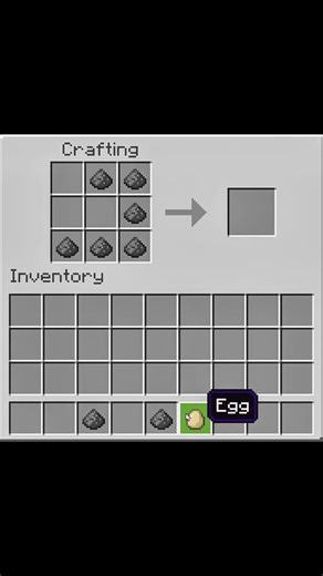 Minecraft me craft a creeper spawn egg #minecraft #mcpe #shorts