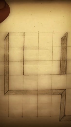 How to draw 3d number 4 #3d shots #3d drawing #3d drawing step by step
