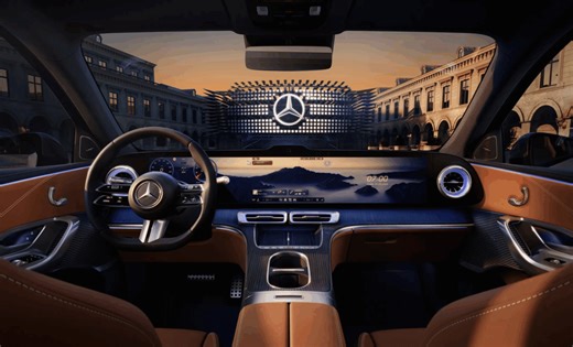Mercedes GLC électrique : le plus grand écran du catalogue dans l'habitacle ( images)