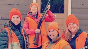 Women hunters by the hundreds