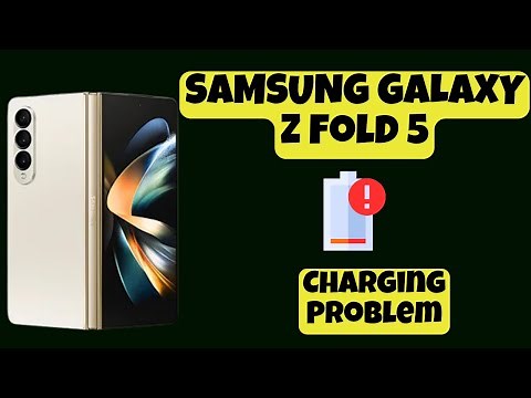 Charging Problem SAMSUNG GALAXY Z FOLD 5 || How to solve charging issues || Charging not working