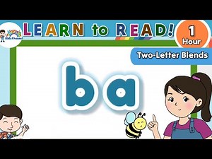 Two-Letter Blends | English Reading Phonics for Nursery and Kindergarten | Learn to Blend