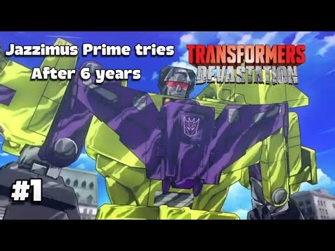 Jazzimus Prime tries Transformers Devastation after 6 years (no commentary) 
